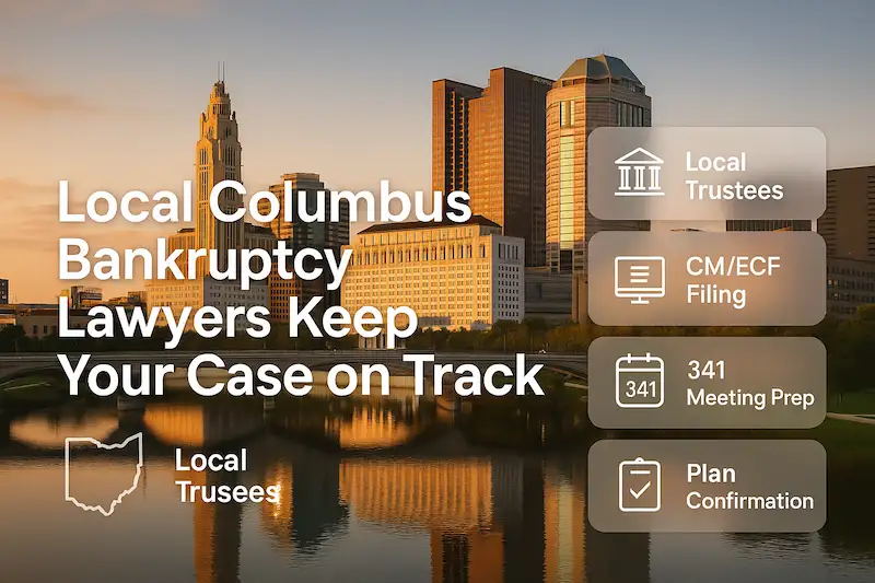 Columbus Bankruptcy Lawyer—How Local Practice Keeps Your Case on Track