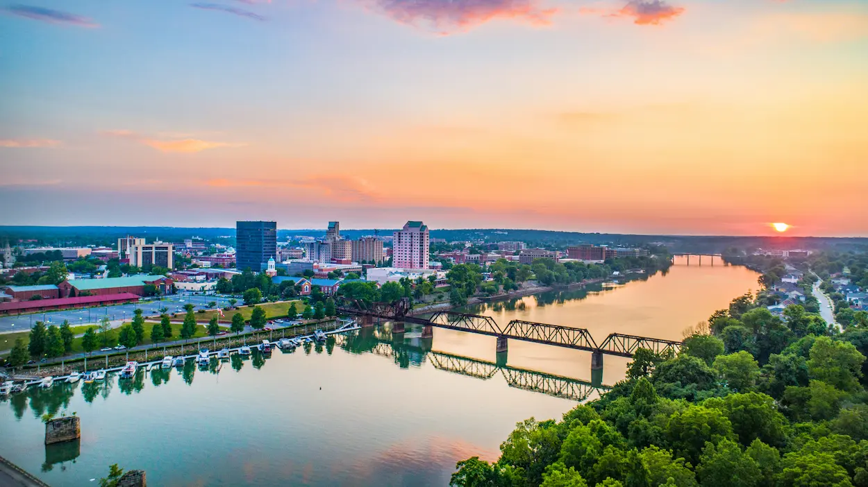 Georgia skyline