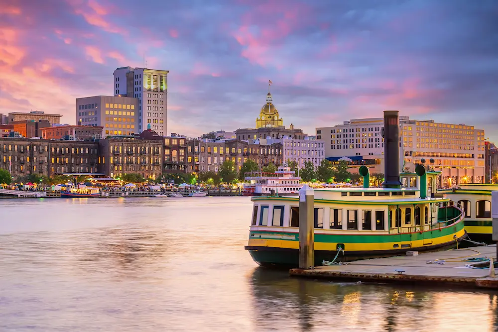 Georgia skyline