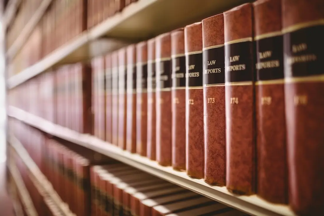 Law books