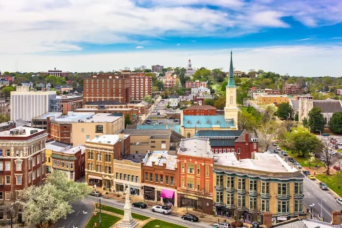 Macon skyline