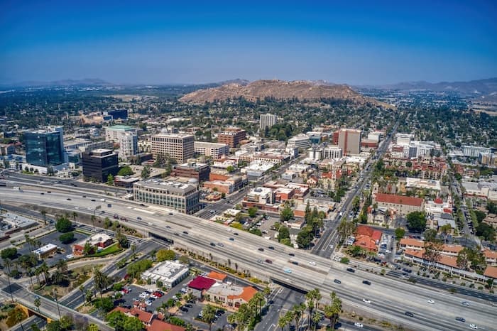 Riverside skyline