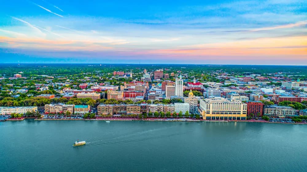 Georgia skyline