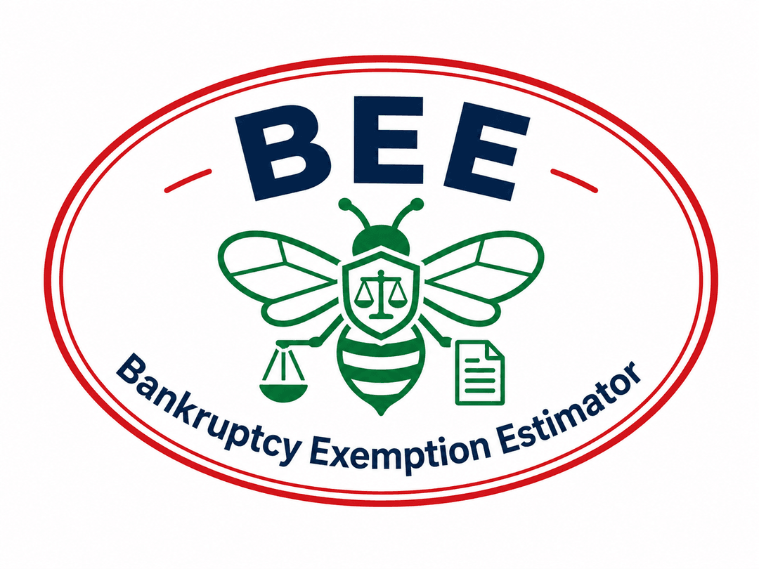 BEE logo for the Bankruptcy Exemption Estimator