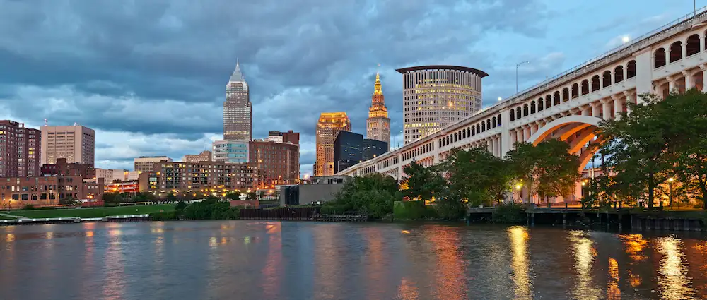 Cleveland skyline