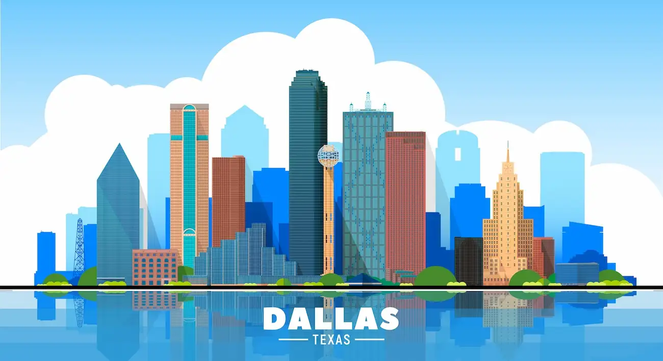 Dallas skyline